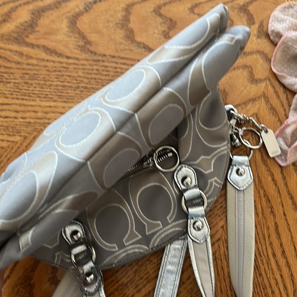 Coach Poppy Signature C Monogram Satchel Crossbody - Picture 8 of 8